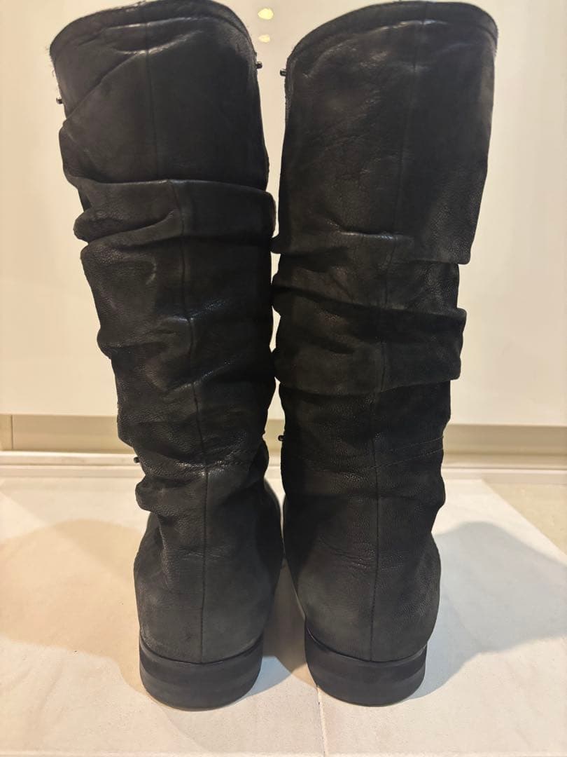 PRADA エンジニアブーツ 黒　38