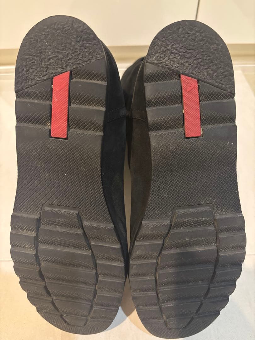 PRADA エンジニアブーツ 黒　38