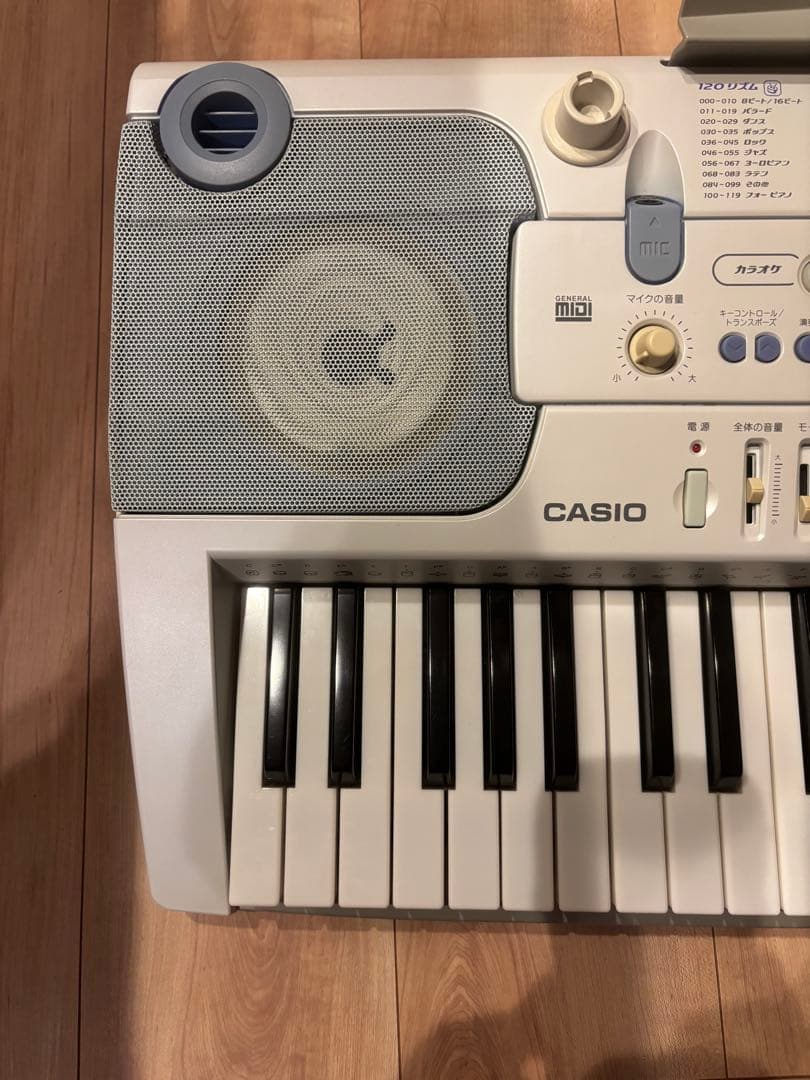 CASIO カシオ　電子ピアノ　電子キーボード　LK-203TV