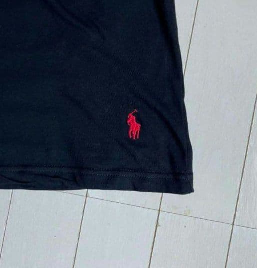 POLO RALPH LAUREN スリムフィット Tシャツ 1枚 黒