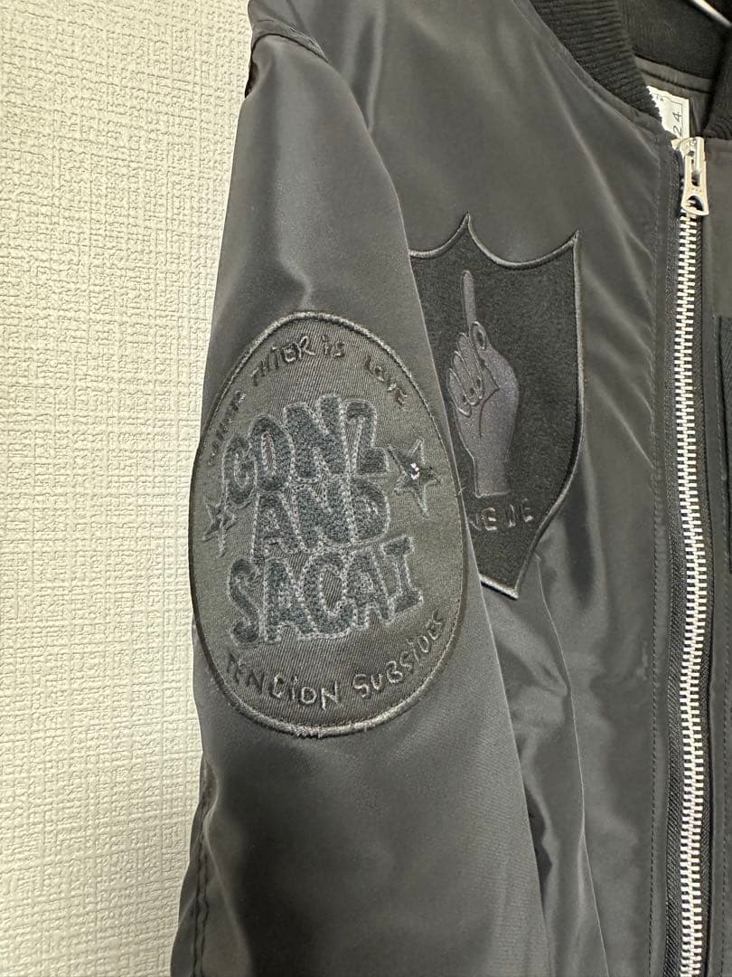 未使用品 sacai 24AW GONZ bomber JACKET 1