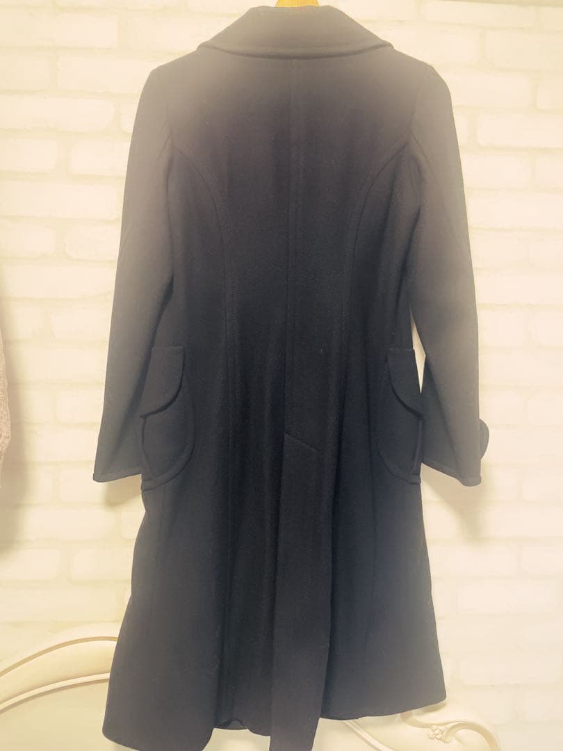 日*0様 Vivienne Westwood ハート襟ロングコート ブラック 3