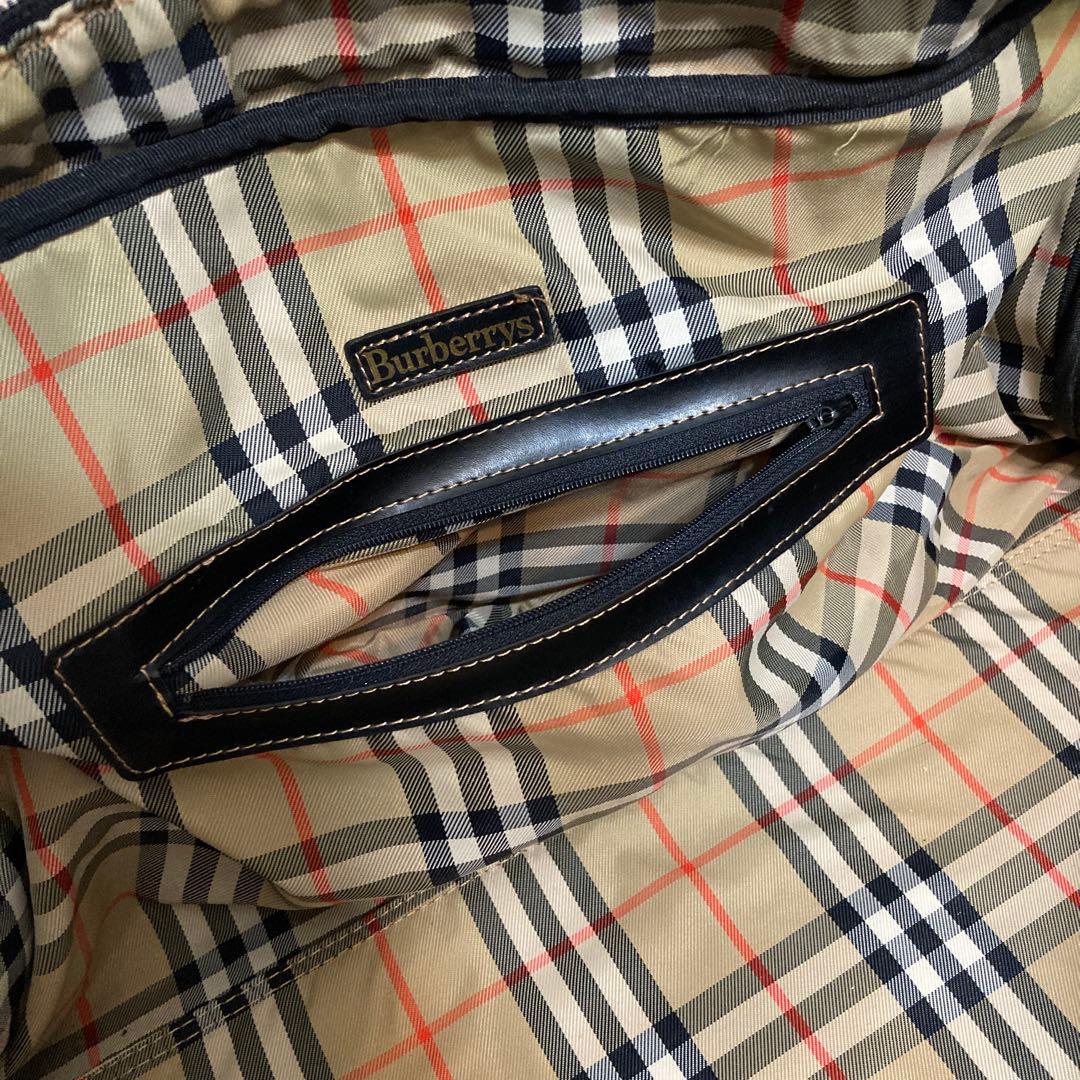 Burberrys ブラックボストンバッグ