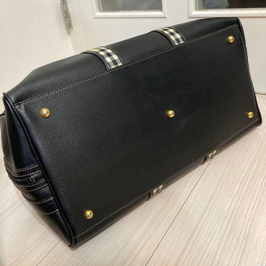 Burberrys ブラックボストンバッグ