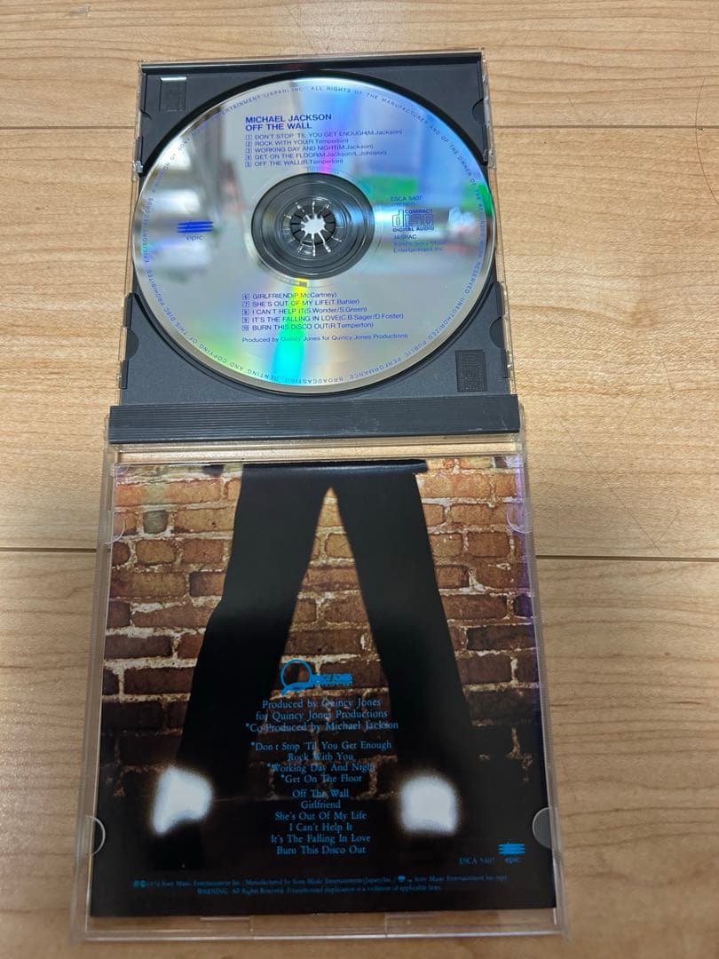 洋楽 MICHAEL JACKSON OFF THE WALL CD