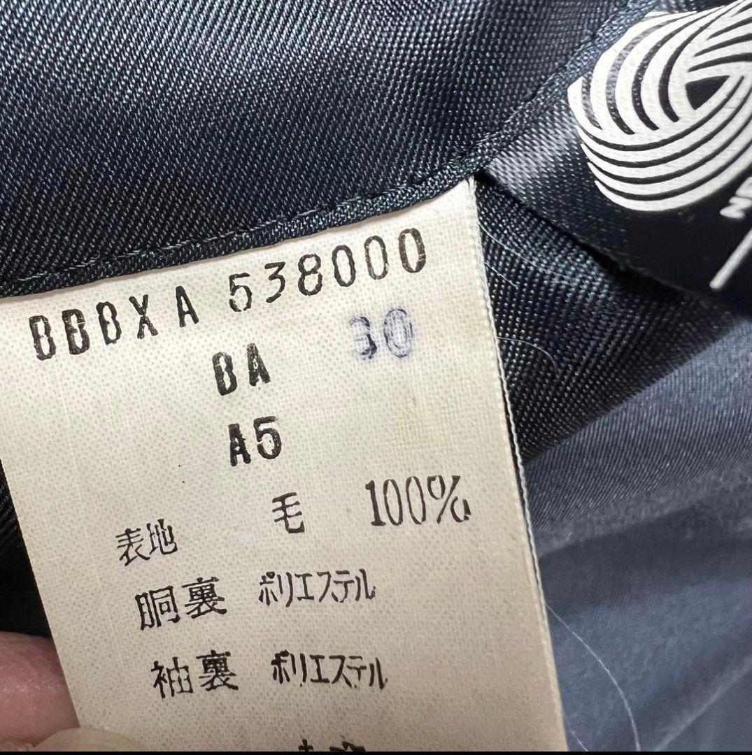 ブルックスブラザーズ　紺ブレ　ダブル　メンズ　金ボタン　ウール　L