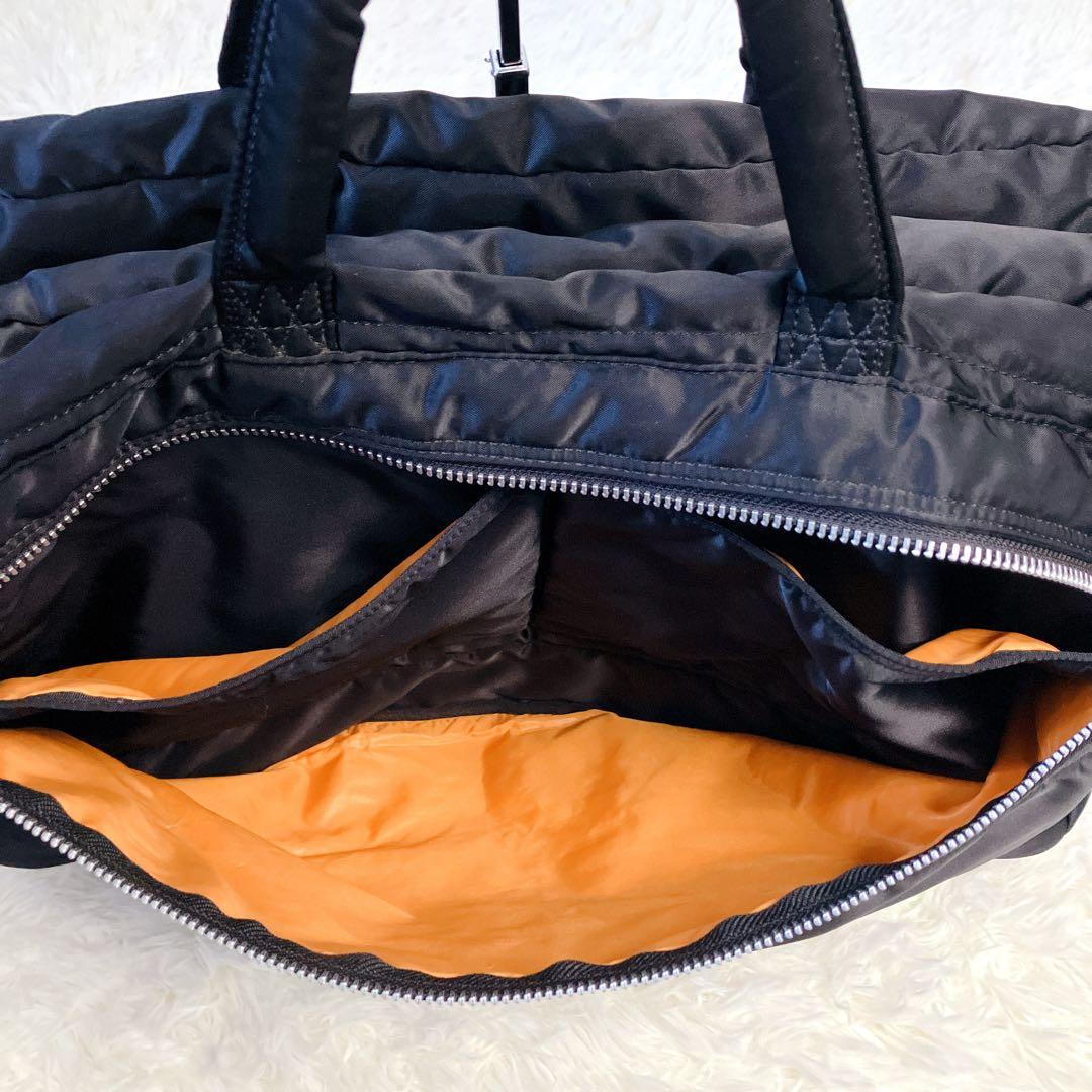 美品✨PORTER タンカー ボストンバッグ 2way 大容量　黒　ブラック