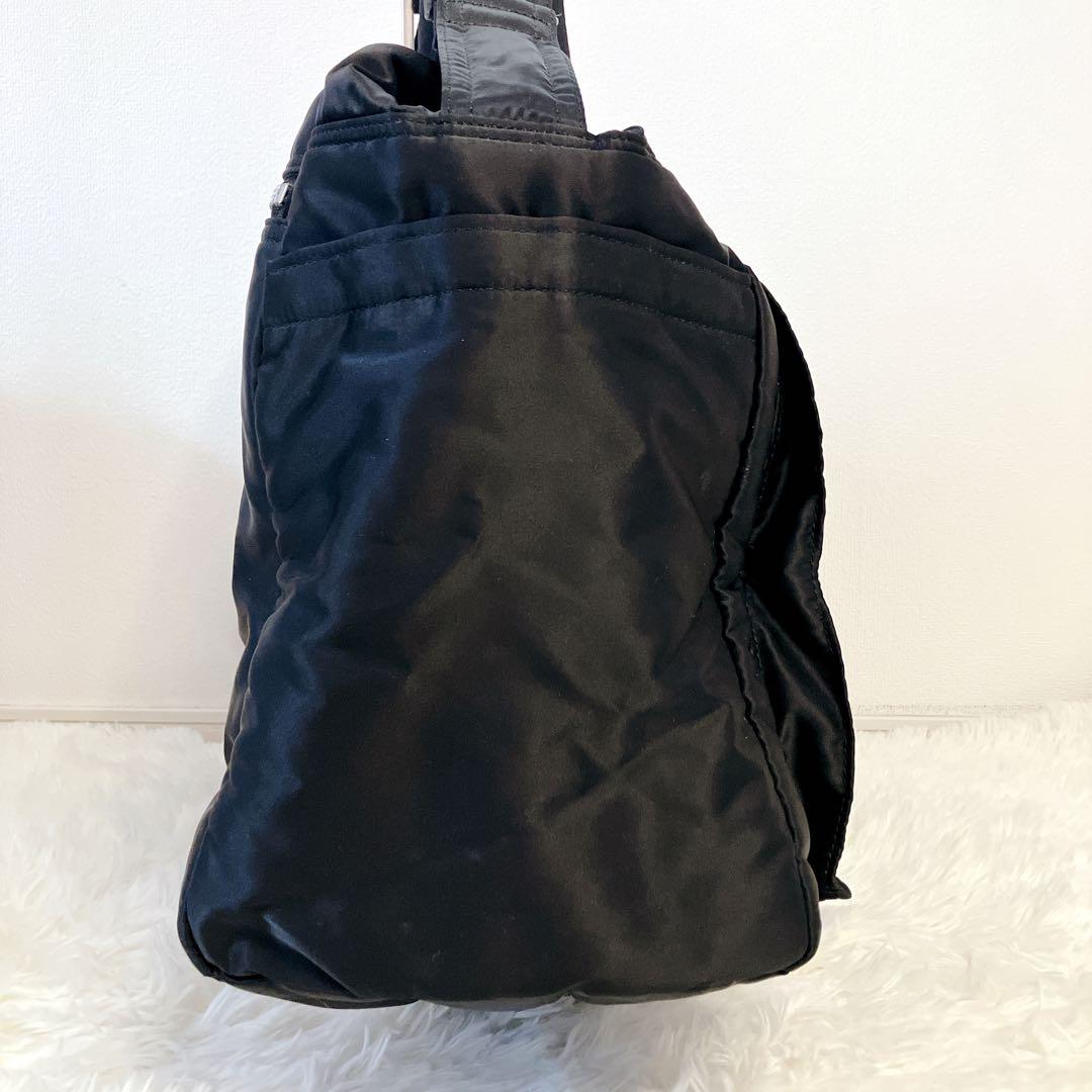 美品✨PORTER タンカー ボストンバッグ 2way 大容量　黒　ブラック