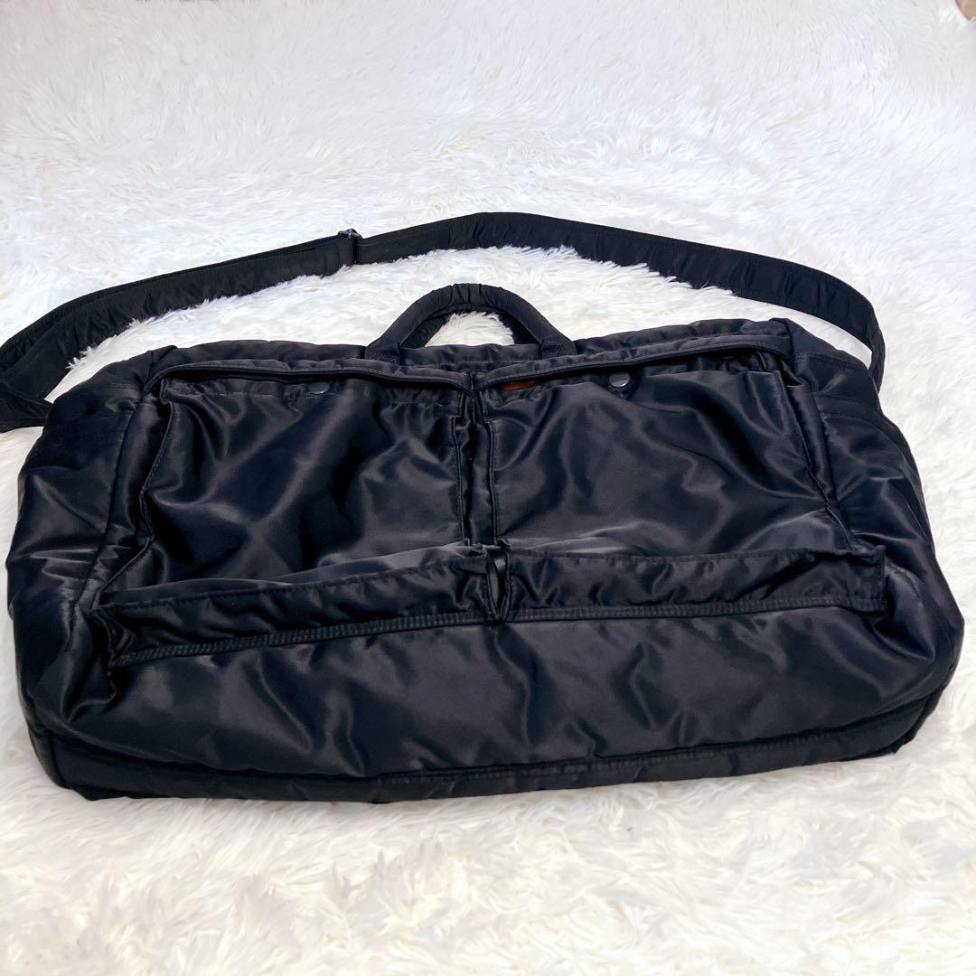 美品✨PORTER タンカー ボストンバッグ 2way 大容量　黒　ブラック