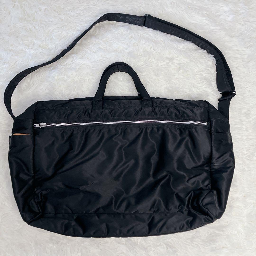 美品✨PORTER タンカー ボストンバッグ 2way 大容量　黒　ブラック