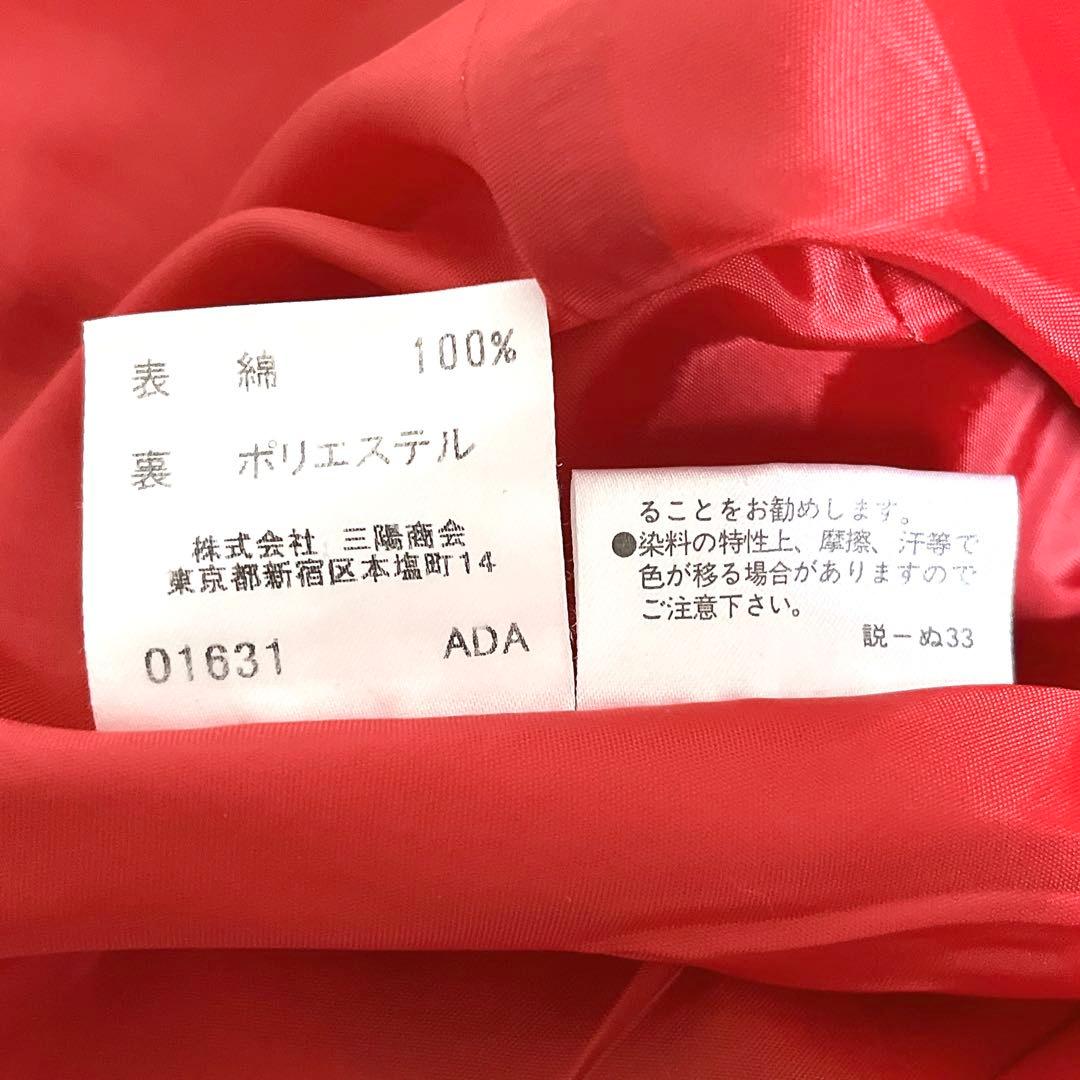 【美品】バーバリーブルーレーベル ワンピース ノバチェック 赤 レッド 38 M