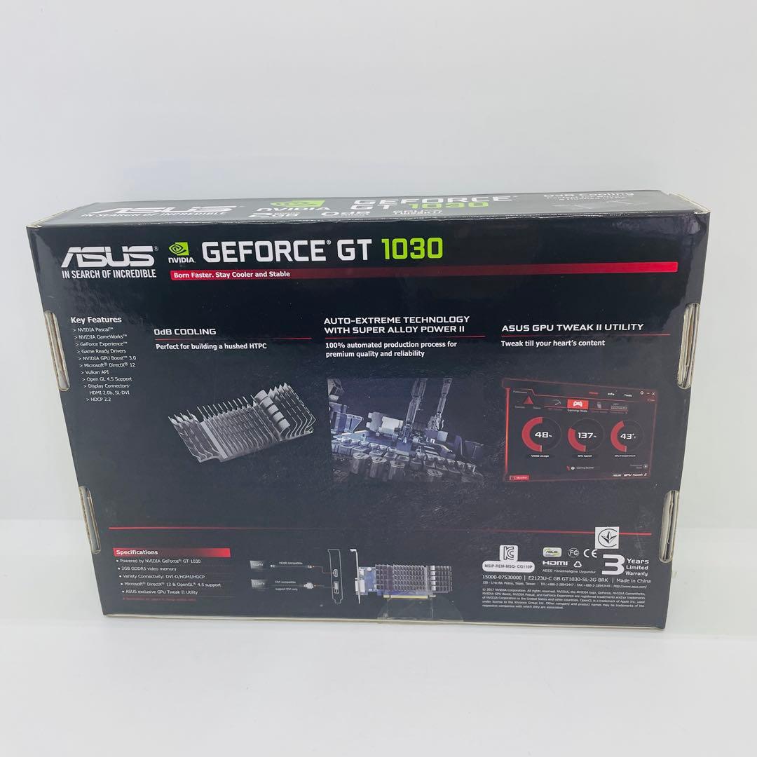 ASUSTek NVIDIA GT1030搭載ビデオカード