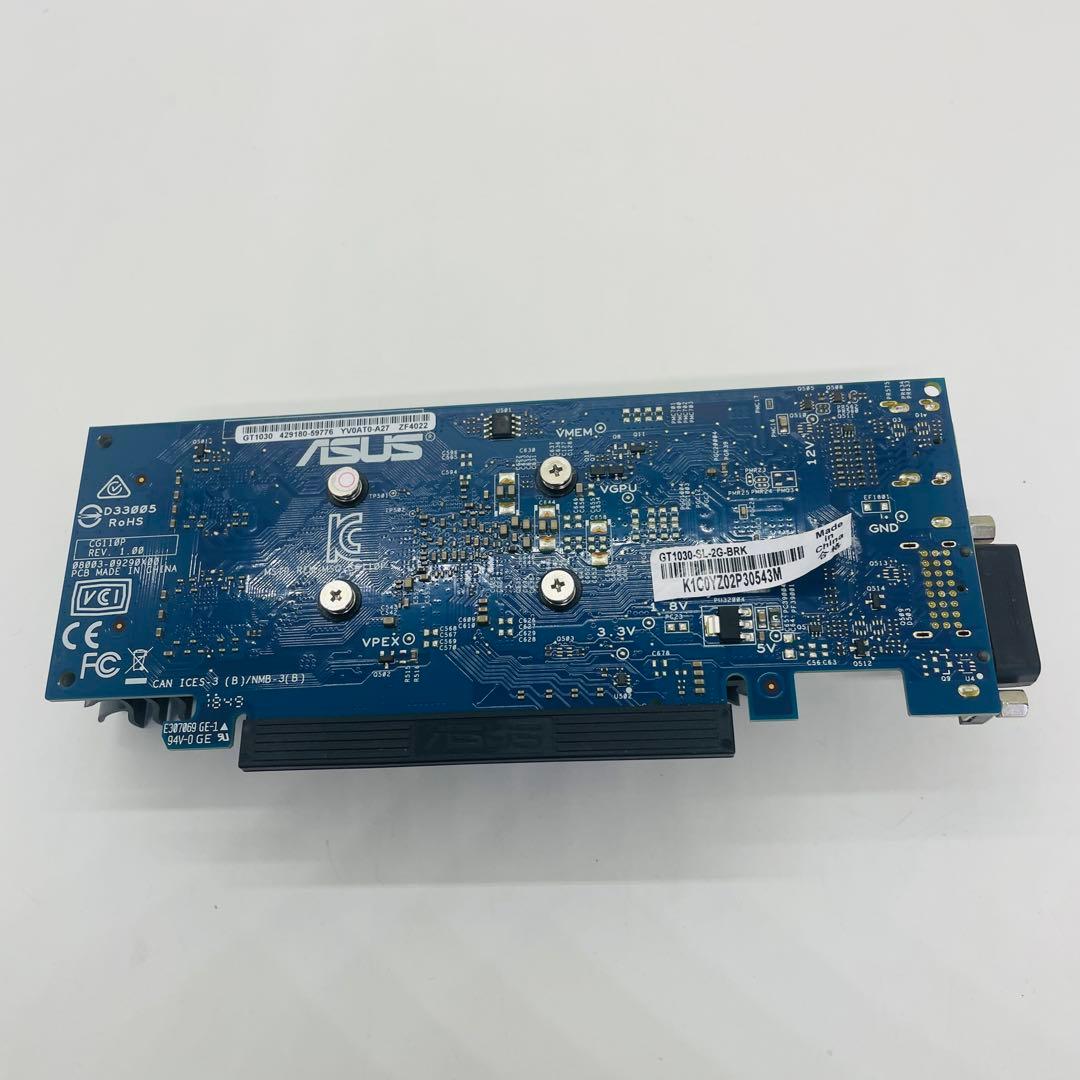 ASUSTek NVIDIA GT1030搭載ビデオカード