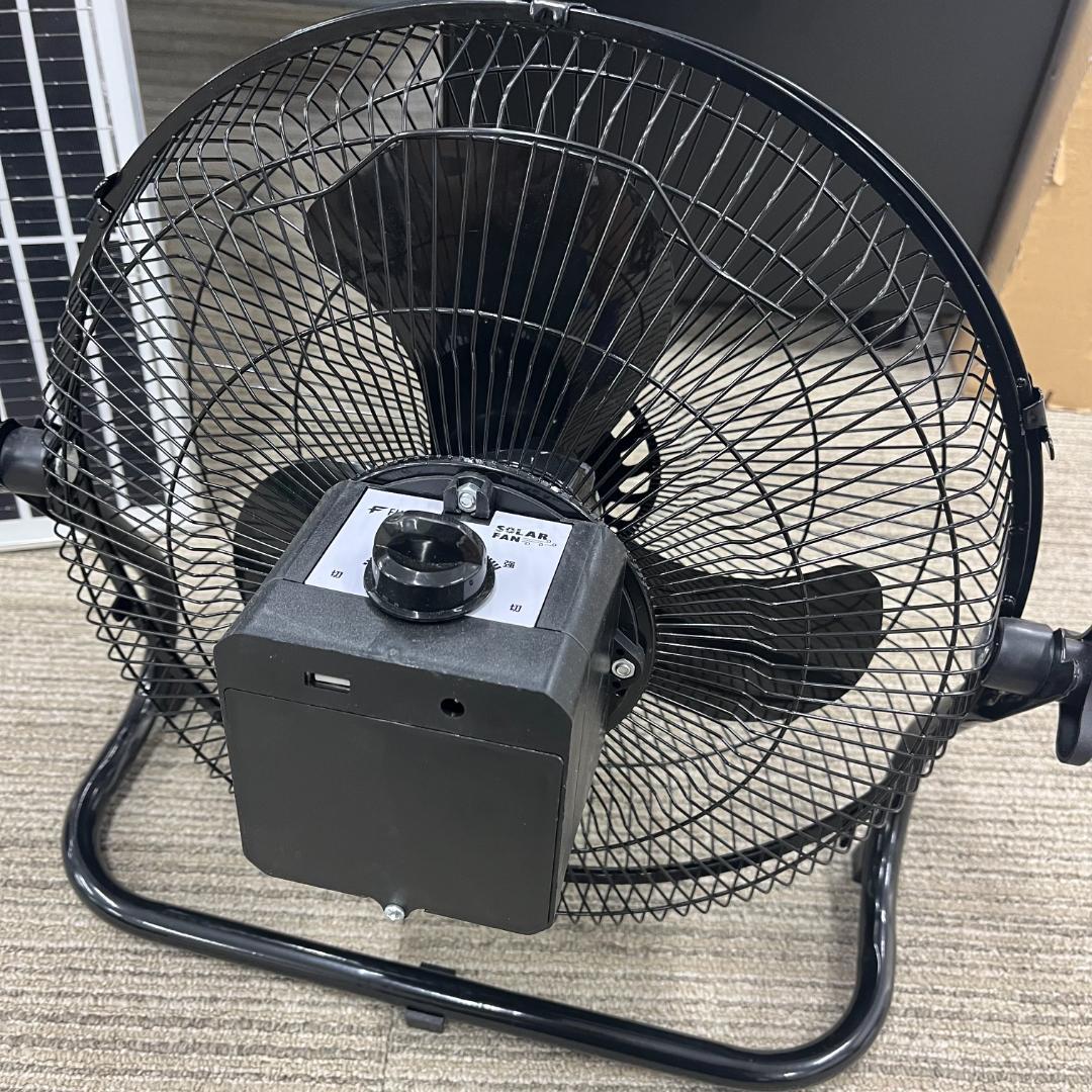 極美品 ソーラーファン 大型 業務用 扇風機 ソーラー FUNKS