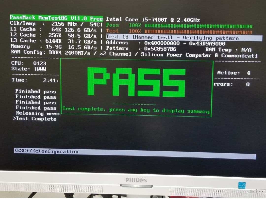 ノート用 DDR4 2400MHz 16GB (8GB x 2) メモリ