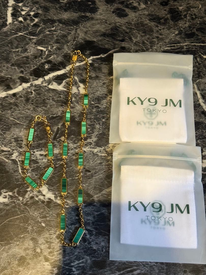 アクセサリー ky9jm Malachite Barlink Set