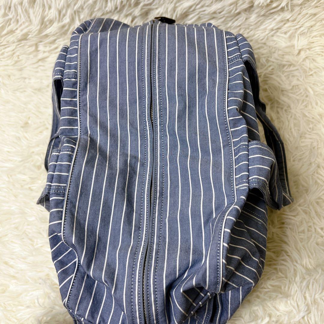 PORTER 吉田カバン 70周年記念 ストライプ ボストンバッグ トート