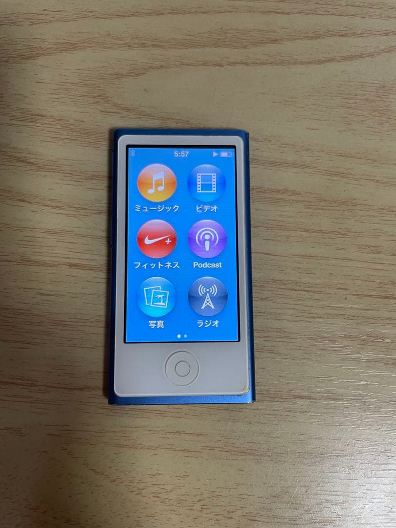 Apple iPod nano (第7世代) ブルー 16GB