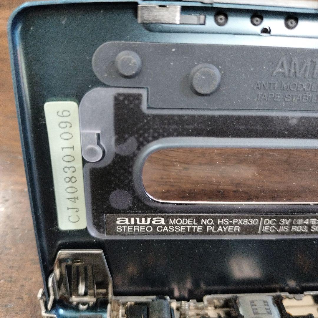 aiwa PX830 ステレオカセットプレーヤー