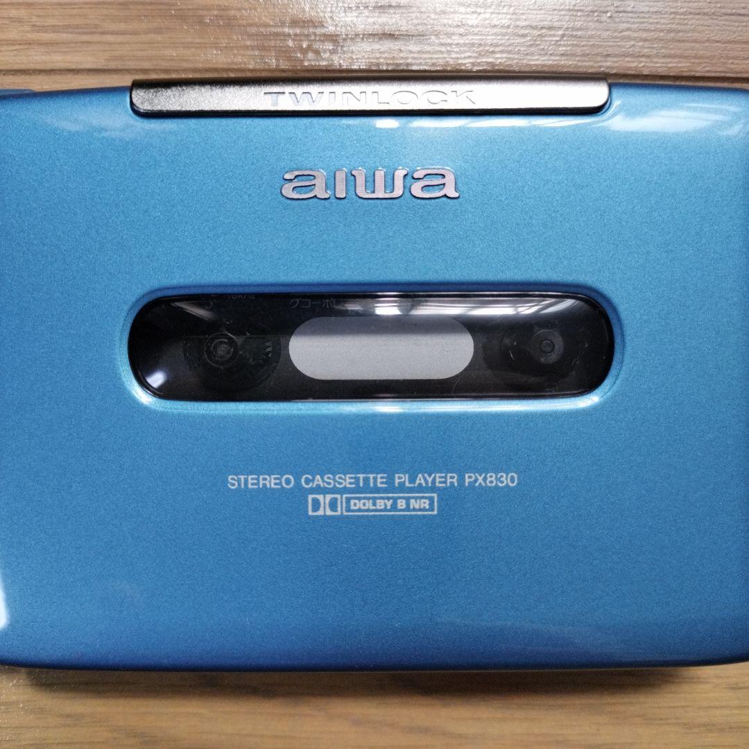 aiwa PX830 ステレオカセットプレーヤー