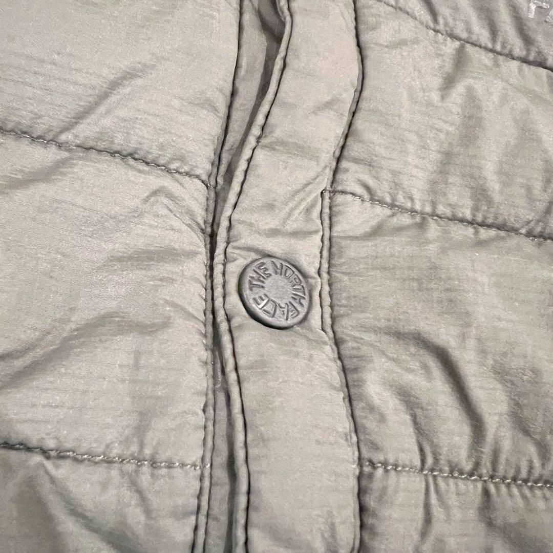 【美品】THE NORTH FACE ベビーダウンジャケットカーキ