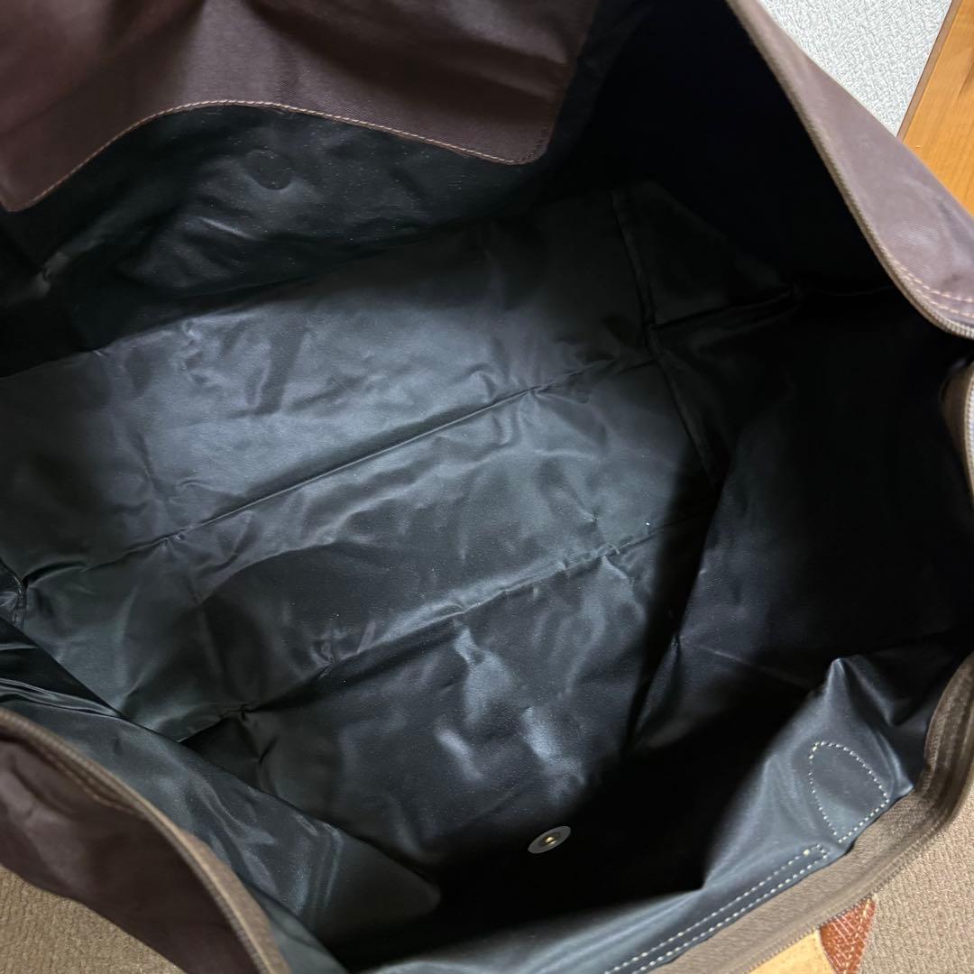 新品未使用✨️ Longchamp ボストンバッグ ブラウン レザー ロンシャン