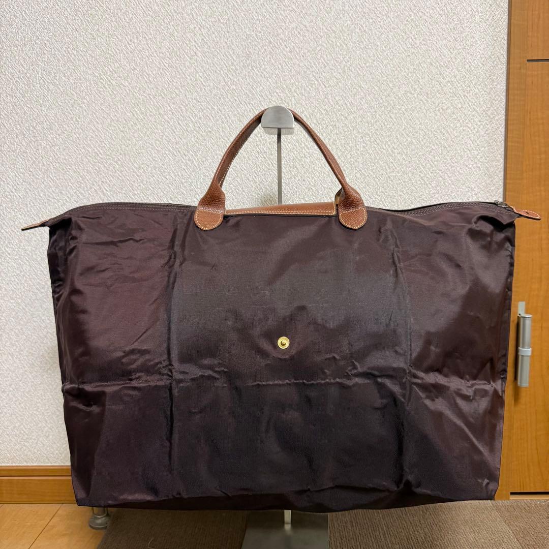 新品未使用✨️ Longchamp ボストンバッグ ブラウン レザー ロンシャン