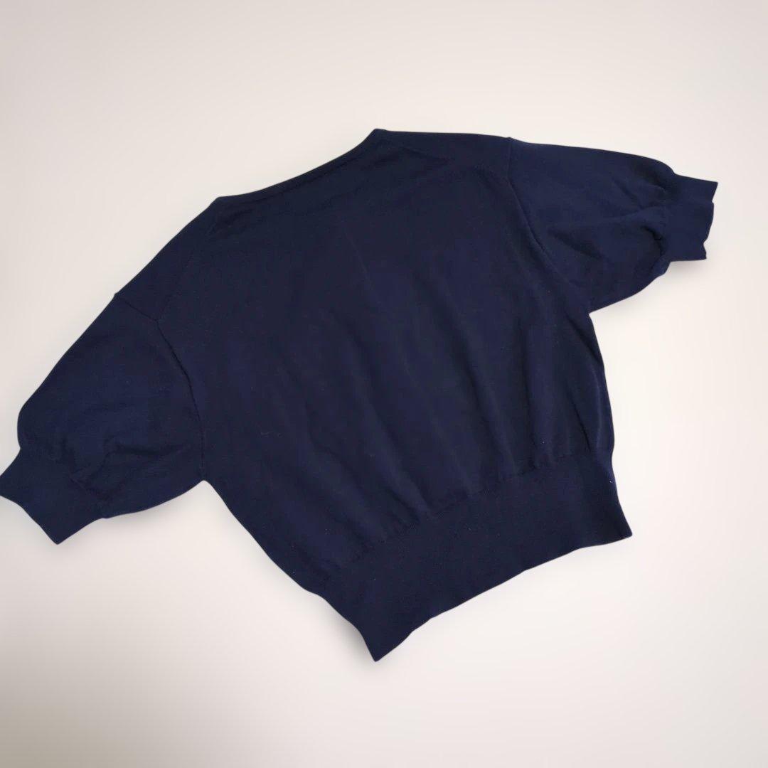 ストロベリーフィールズ　ネイビー バレリーナ　刺繍　カーディガン
