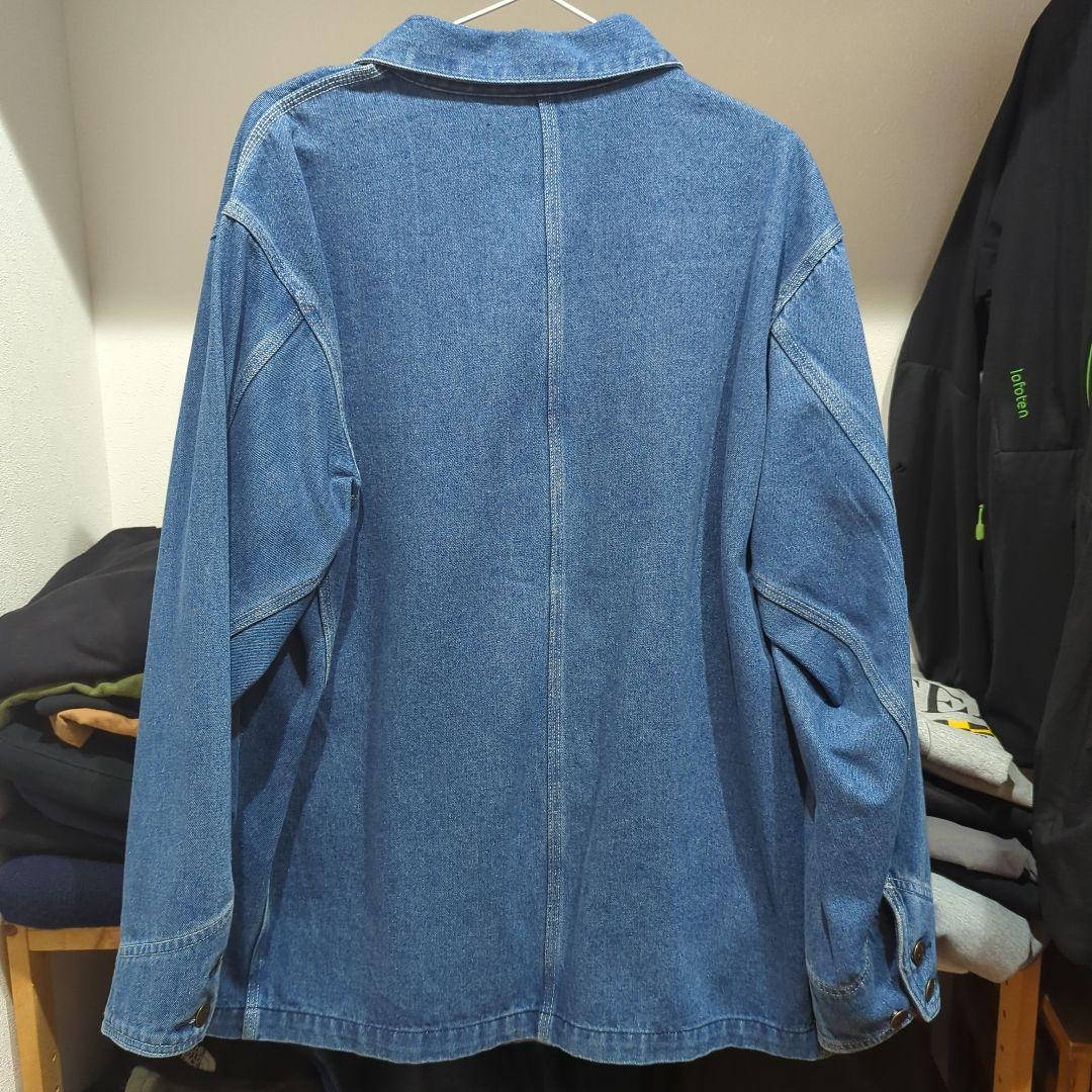 Bluco Work Garment デニムカバーオール Lサイズ