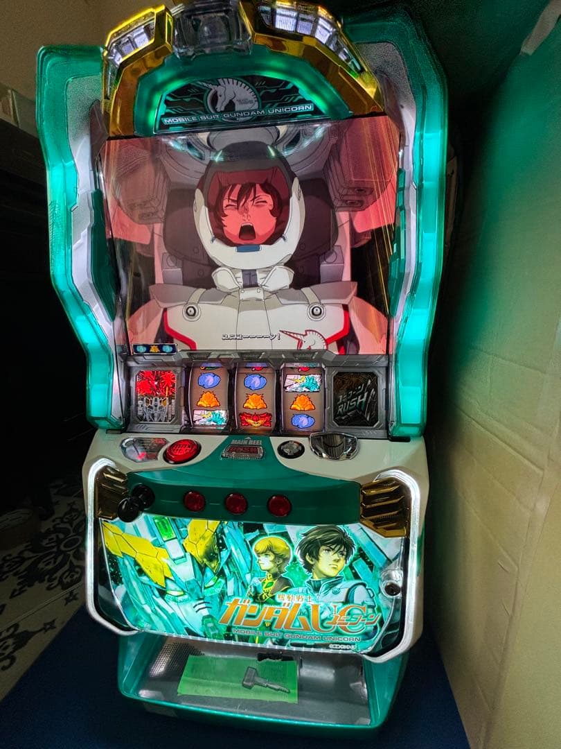 パチスロ 実機 S機動戦士ガンダムユニコーン sF不要機付き