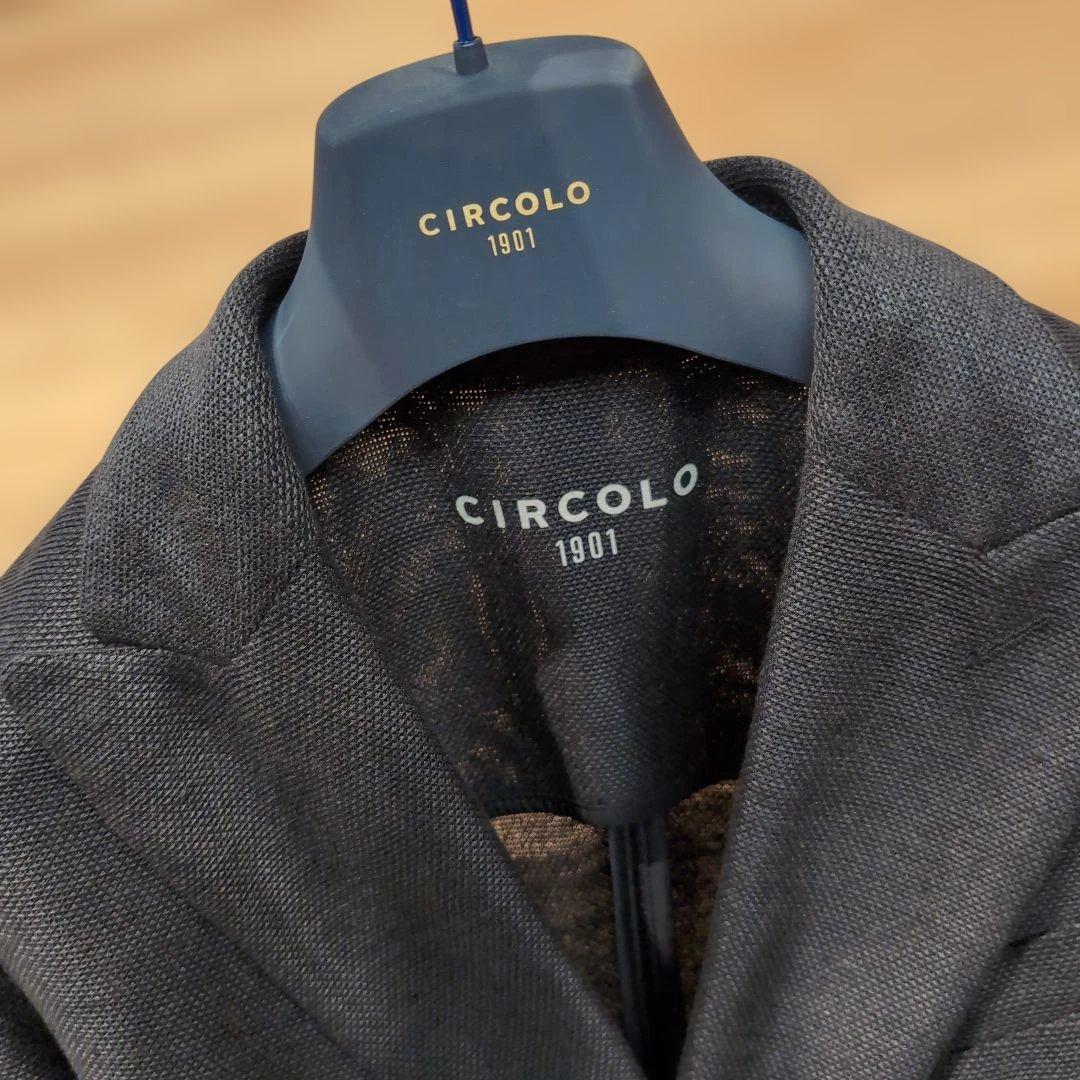 【CIRCOLO 1901】リネンダブルジャケット　サイズ50 ※ハンガーつき