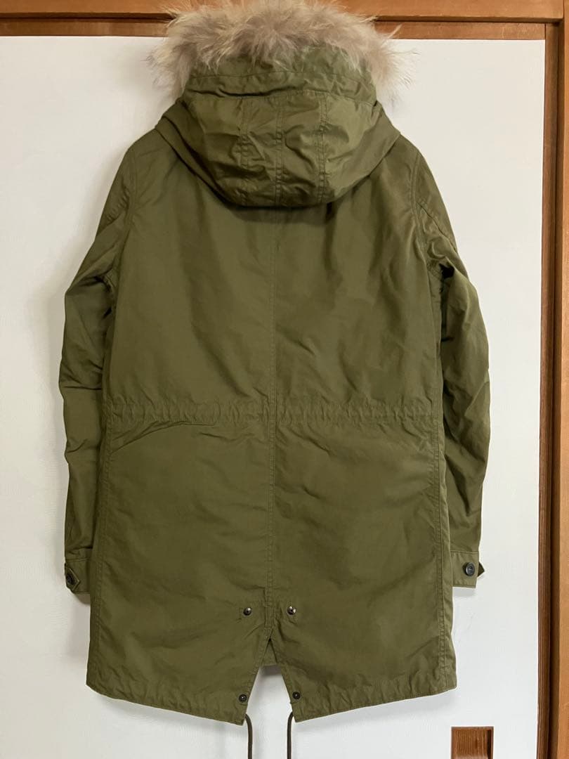 【美品】LOUNGE LIZARD　M-51　カーキ　S