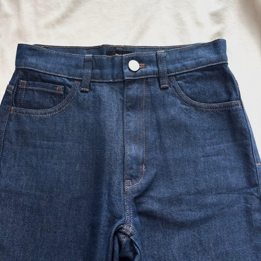 極美品☆Theory 2025SS RELAXED DENIM STRAIGHT