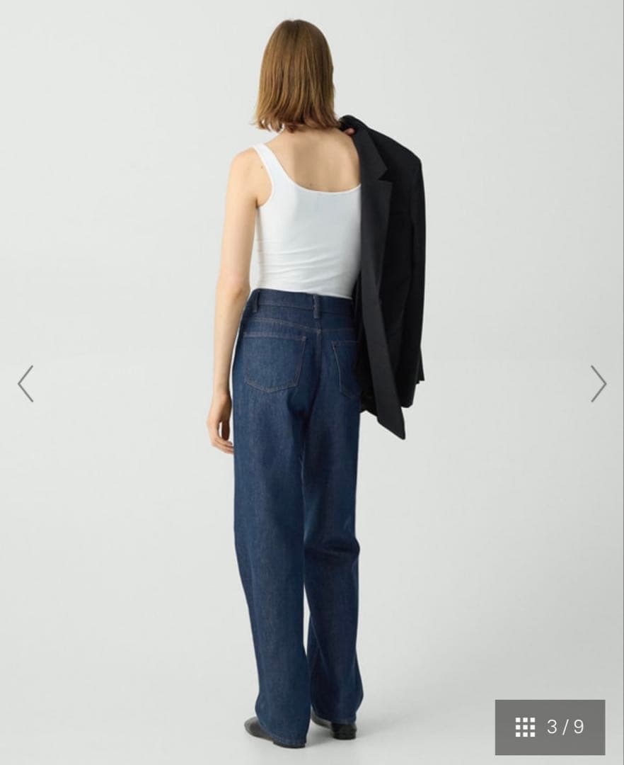 極美品☆Theory 2025SS RELAXED DENIM STRAIGHT