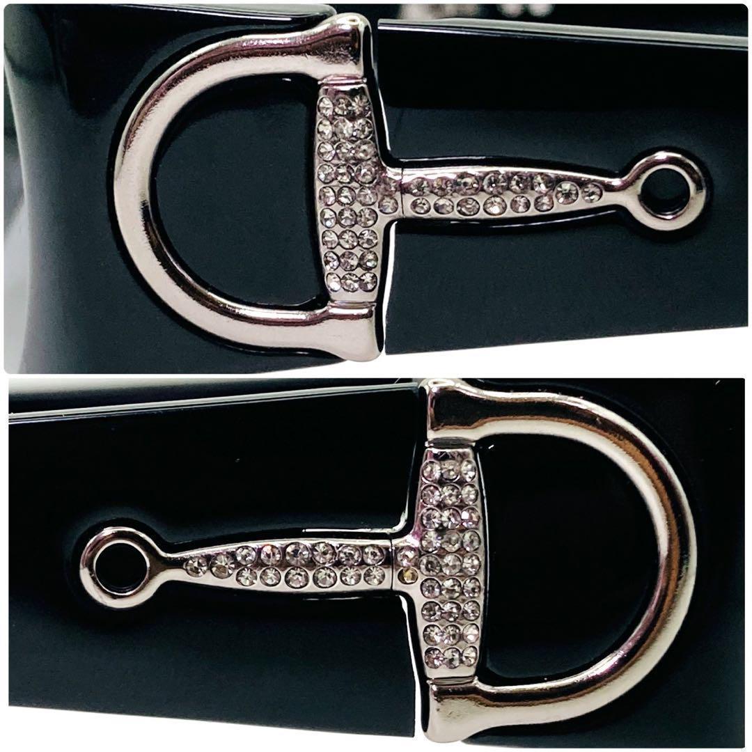 GUCCI グッチ サングラス ホースビット ストーン ブラック ユニセックス