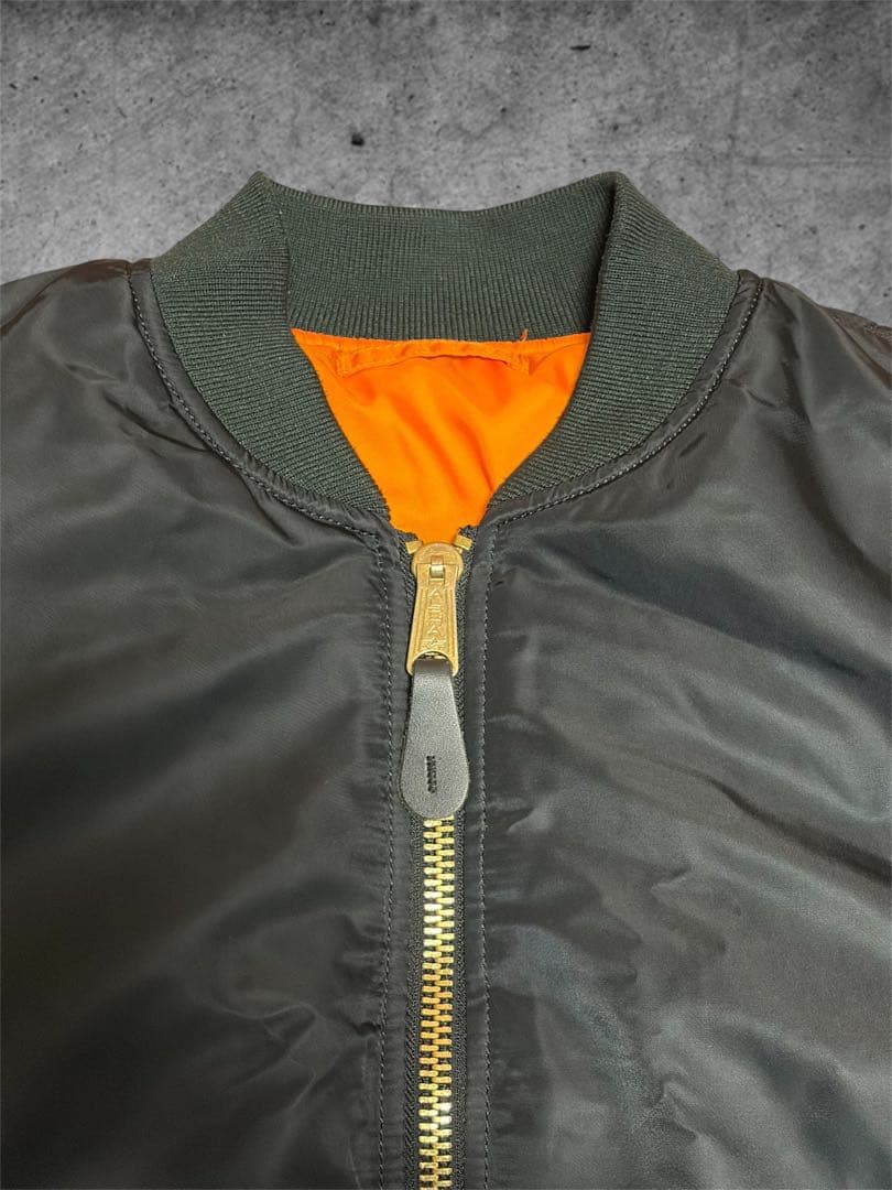alpha industries ma-1 フライトジャケット　ブラック