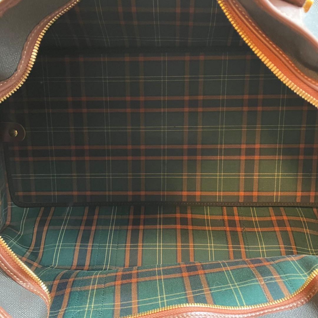dunhill ダンヒル　大容量　ボストンバッグ ネームタグ付き