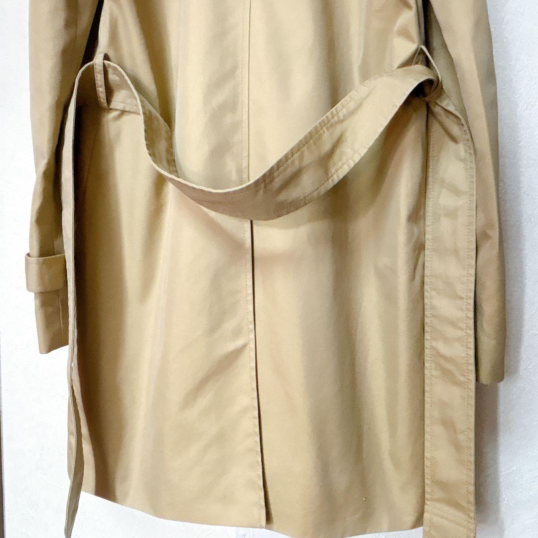 美品 COACH トレンチコート ベージュ S相当 ベルト付 上品