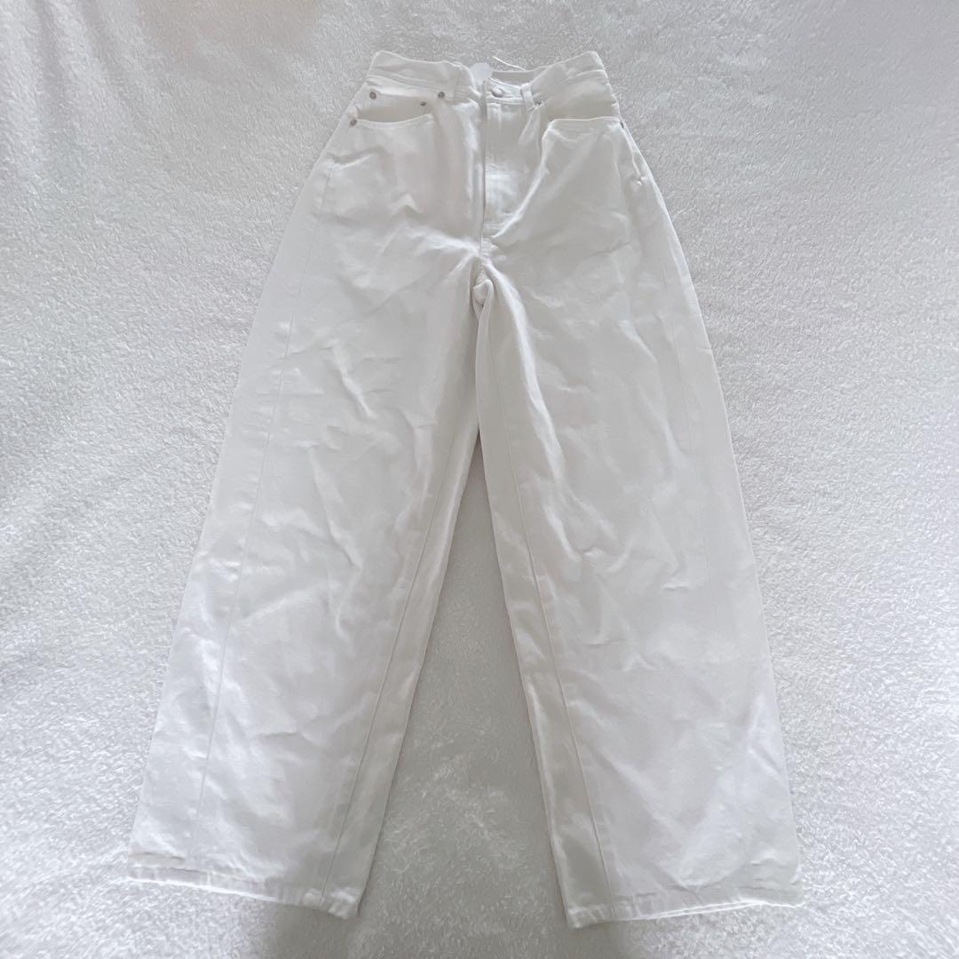 新品未使用 regleam Mサイズ カーブワイドデニム
