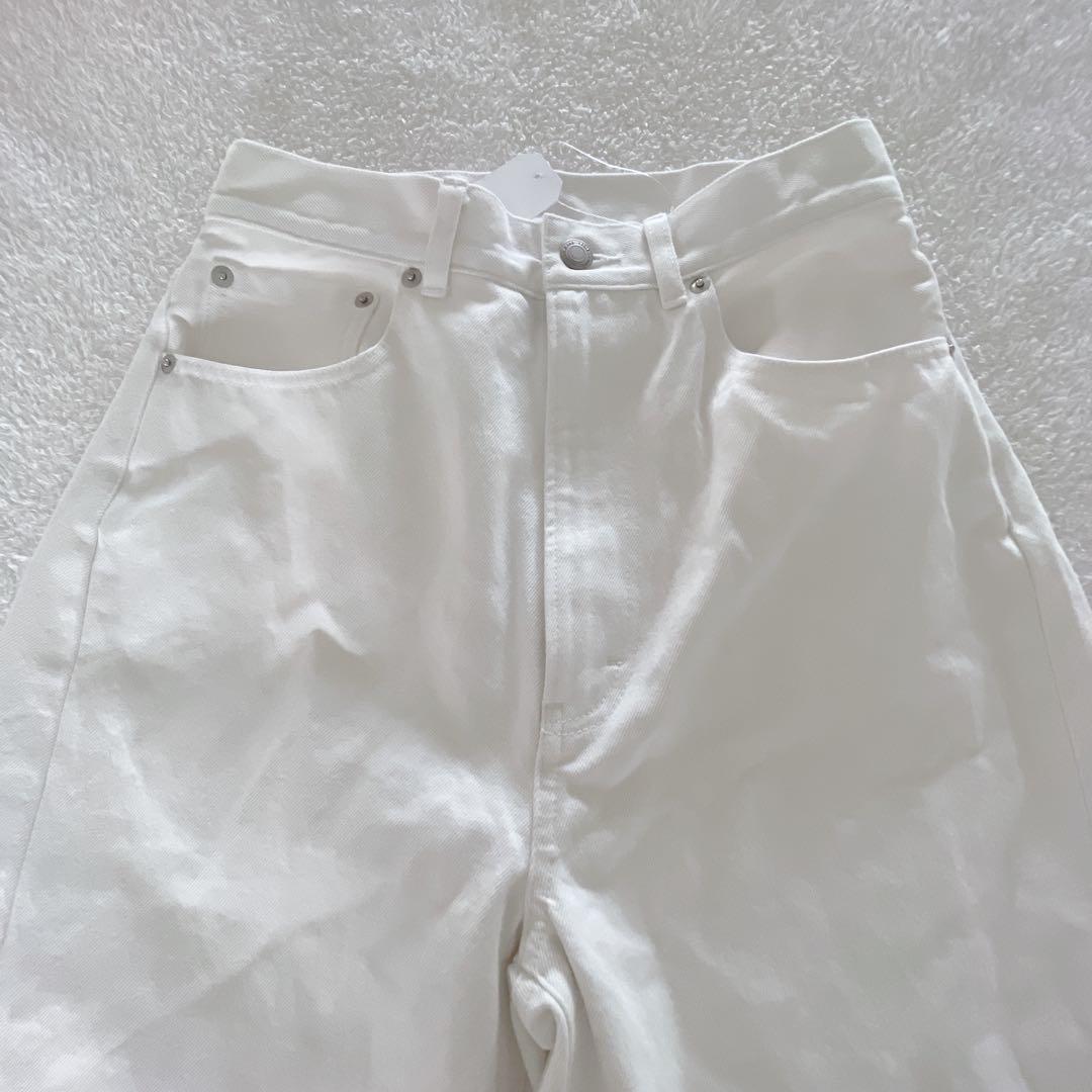 新品未使用 regleam Mサイズ カーブワイドデニム