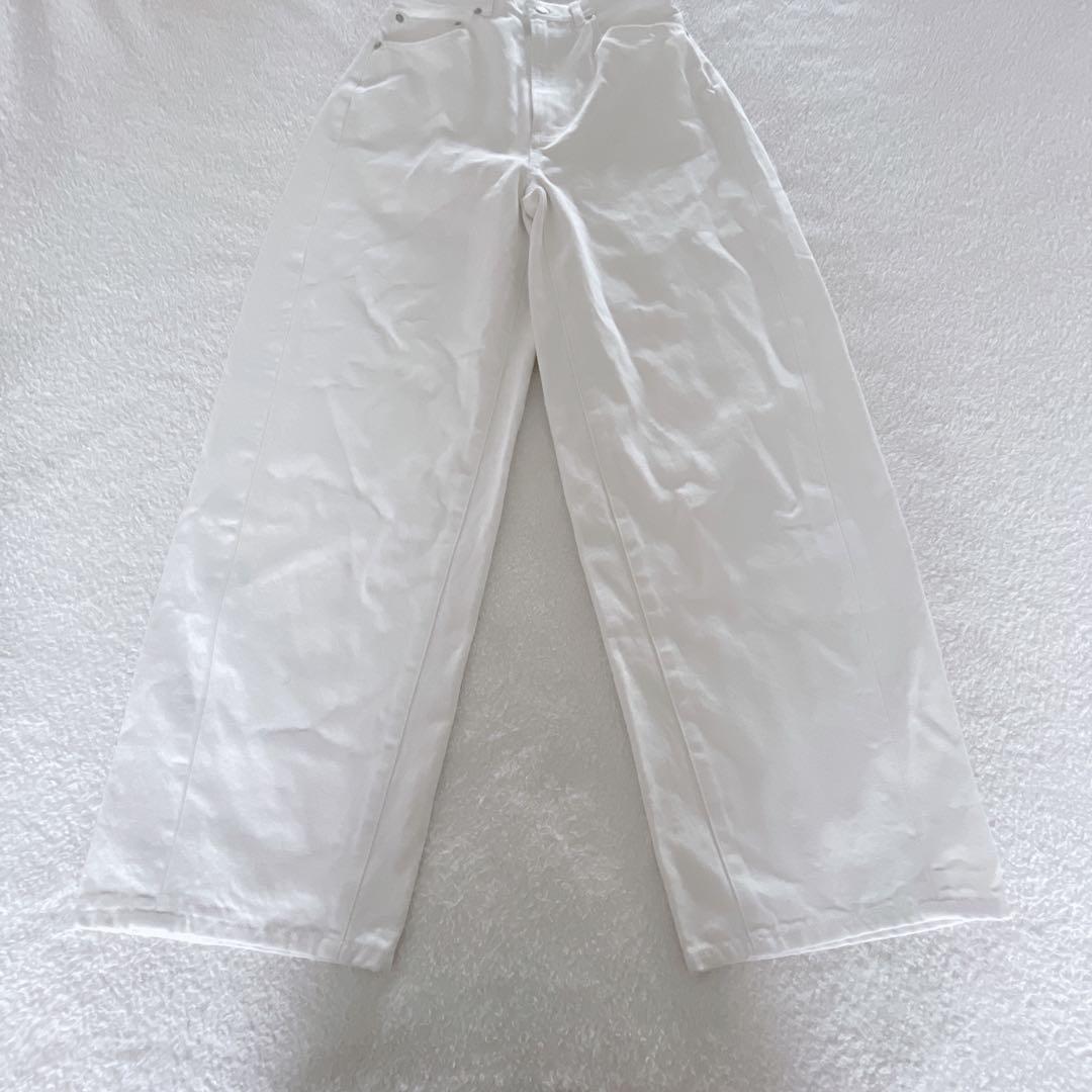 新品未使用 regleam Mサイズ カーブワイドデニム
