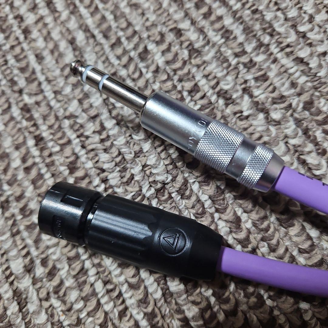 OYAIDE PA-02 V2　キャノン　フォーン　マイクケーブル 2m 中古