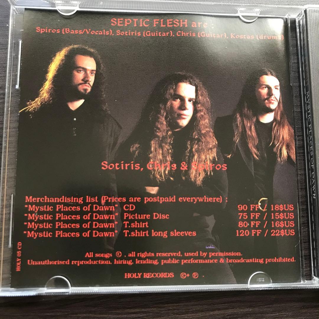 洋楽 Septic flesh/ mystic places of dawn