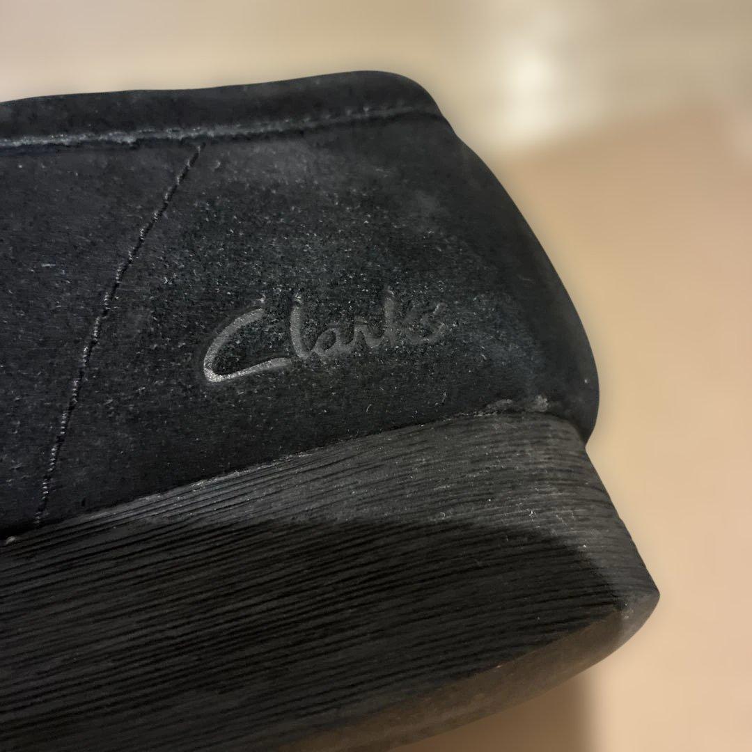 Clarks ブラック モカシン 靴