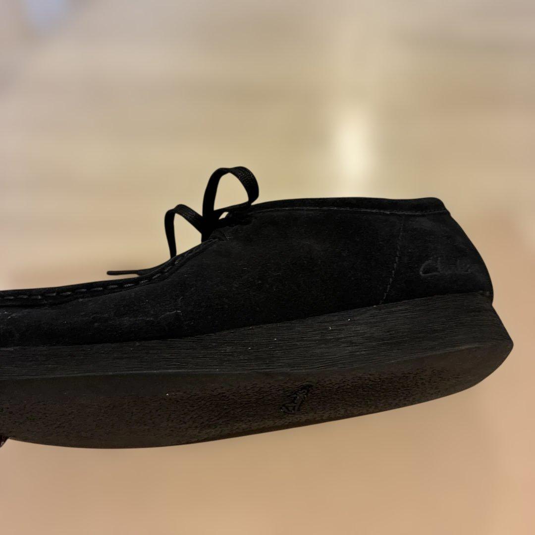 Clarks ブラック モカシン 靴
