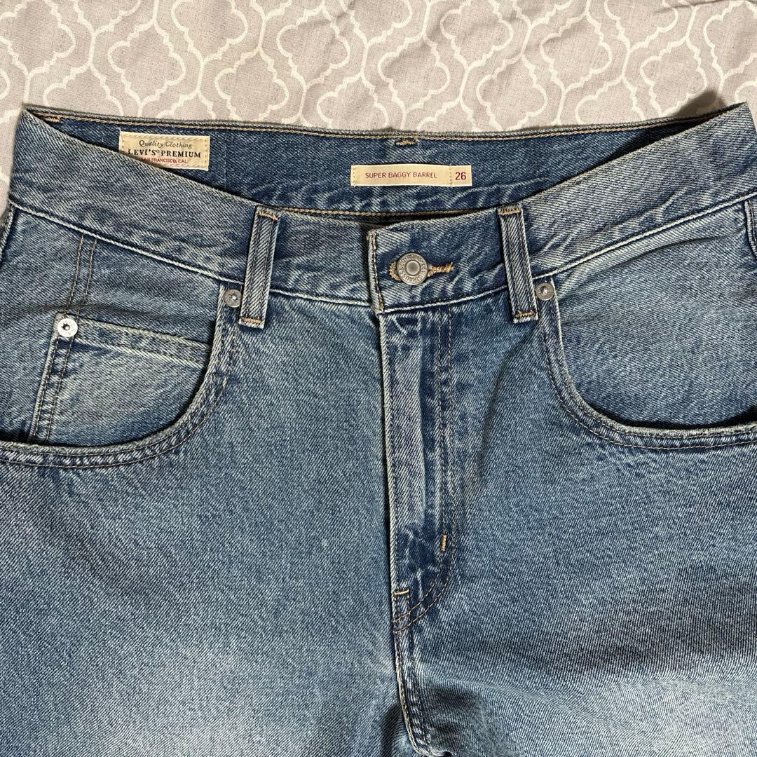 Levi's リーバイス別注SMU SUPPER BAGGY BARREL 26