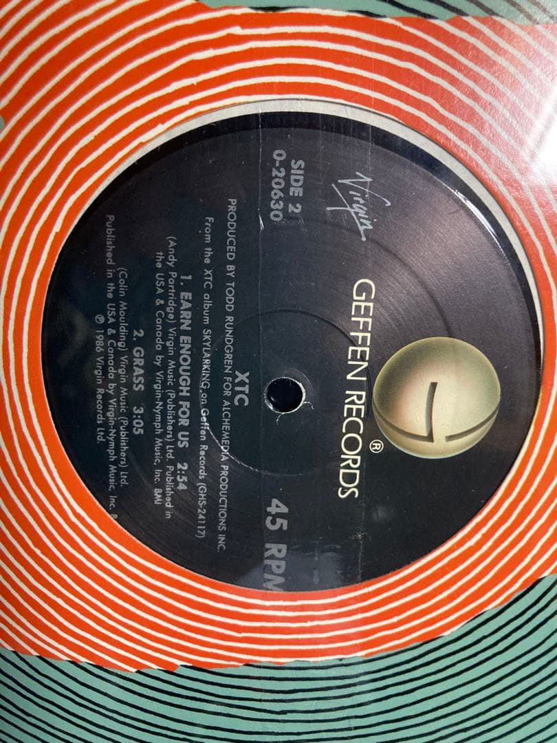 ◾️未開封１２インチレコード◾️XTC／Dear God