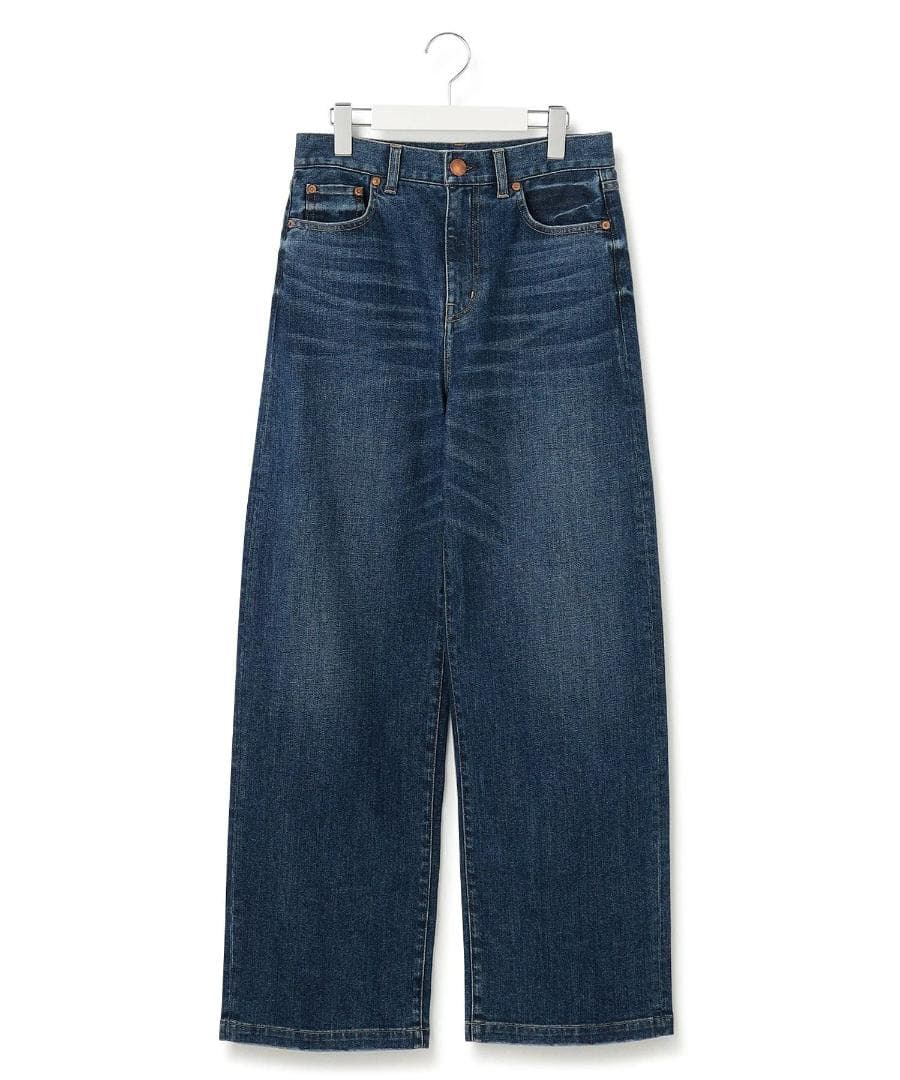◆23区◆新品 今季 DENIM ストレッチ ワイドパンツ デニム 36