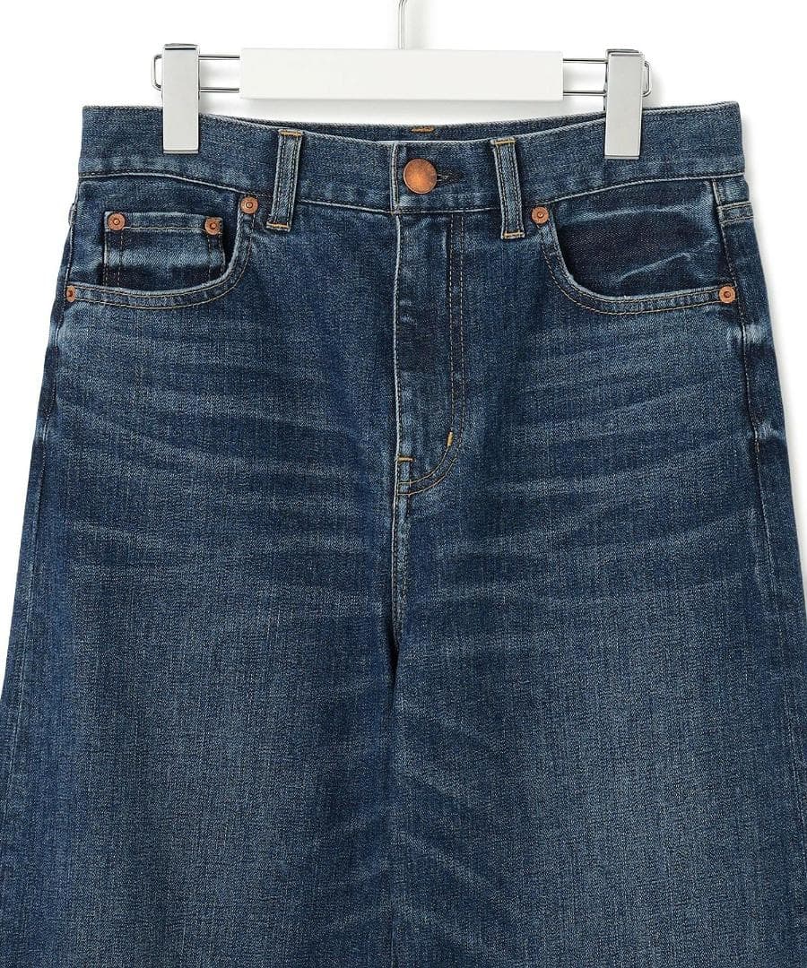 ◆23区◆新品 今季 DENIM ストレッチ ワイドパンツ デニム 36