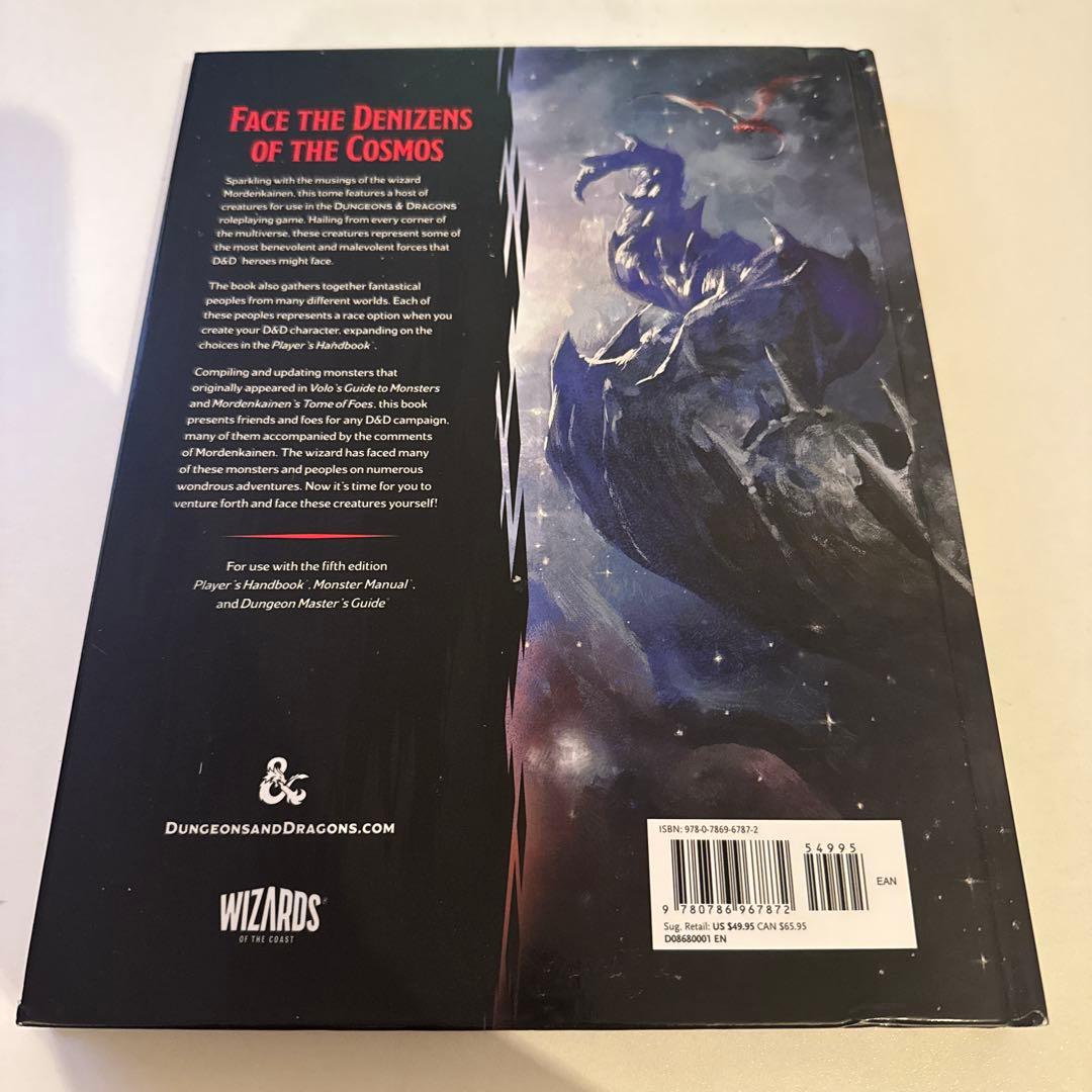 洋書 D&D 5e Mordenkainen Presents: Multiverse